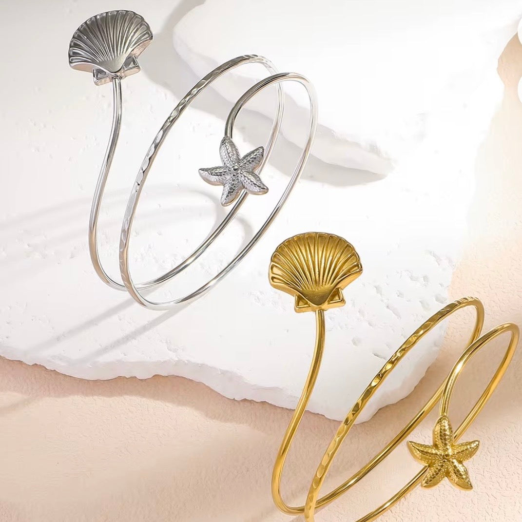 Ocean Armband - Silver