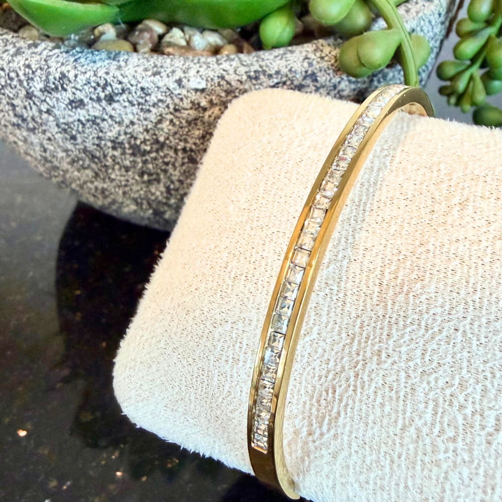 Gold Sparkle Bangle