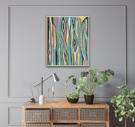 Rainbow Gum I 50x60cm