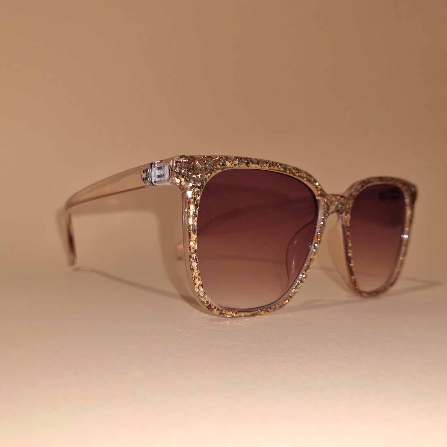 Gold Slimline Sunglasses