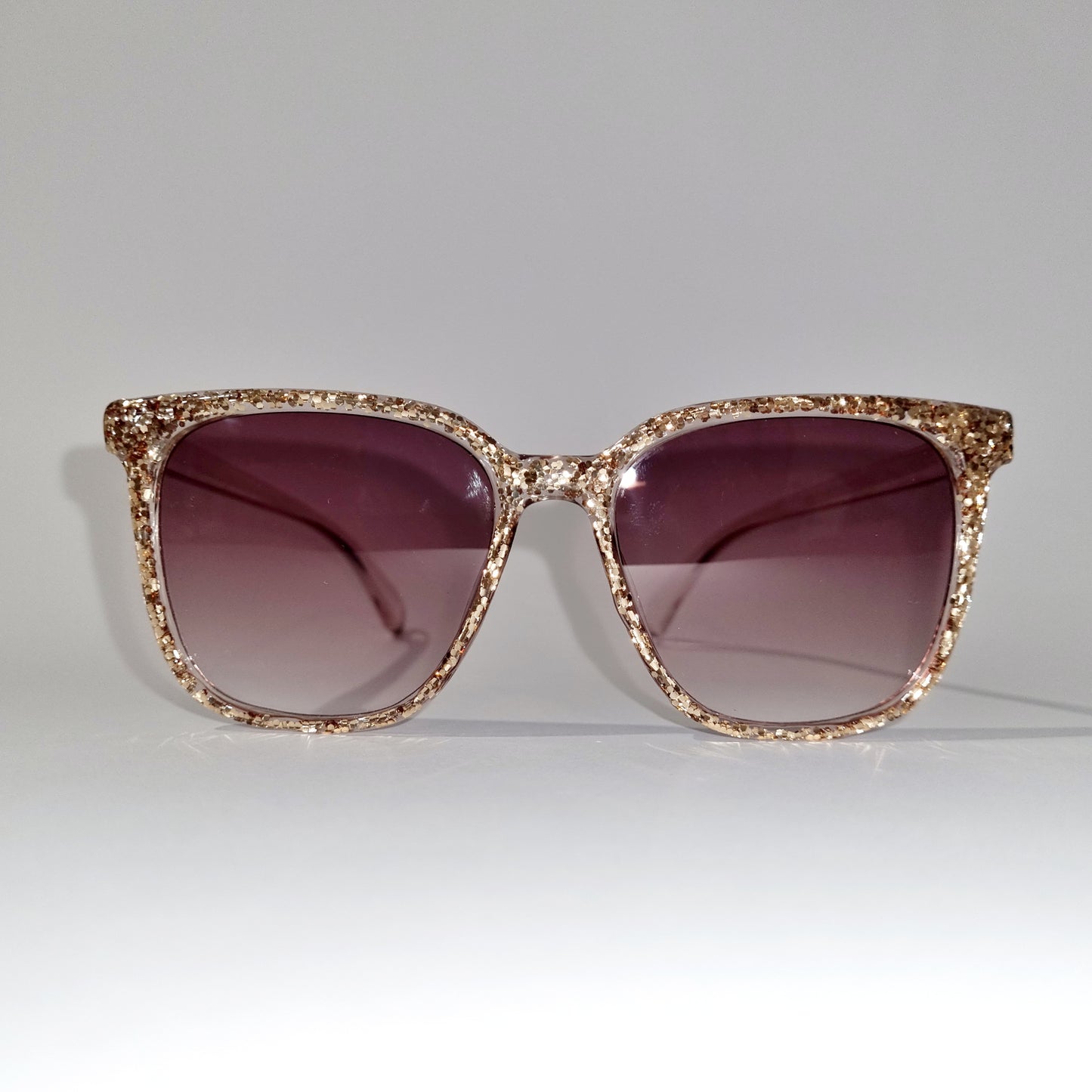 Gold Slimline Sunglasses