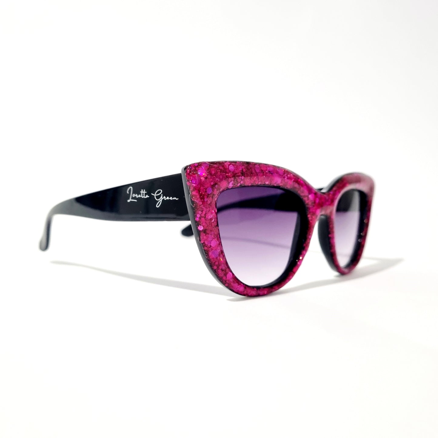 Magenta Cat Eye Sunglasses