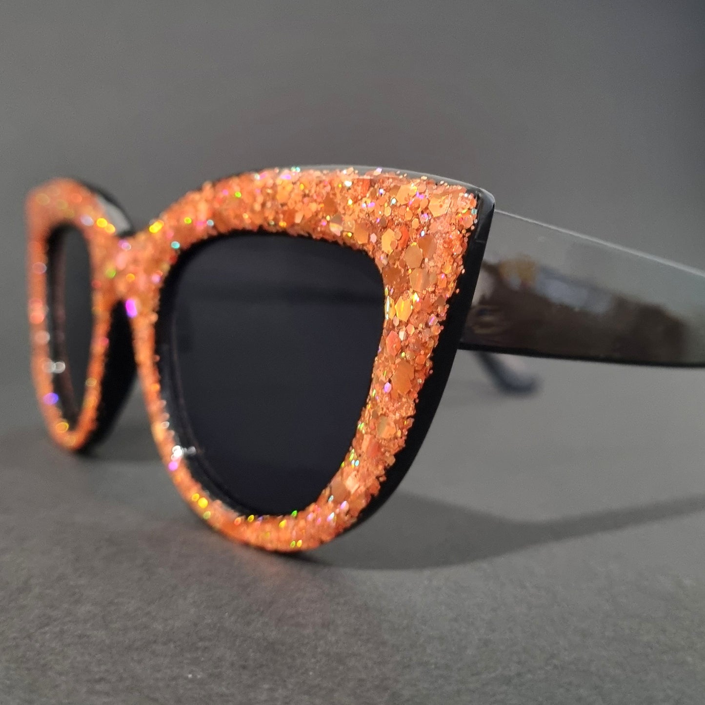 Orange Cat Eye Sunglasses