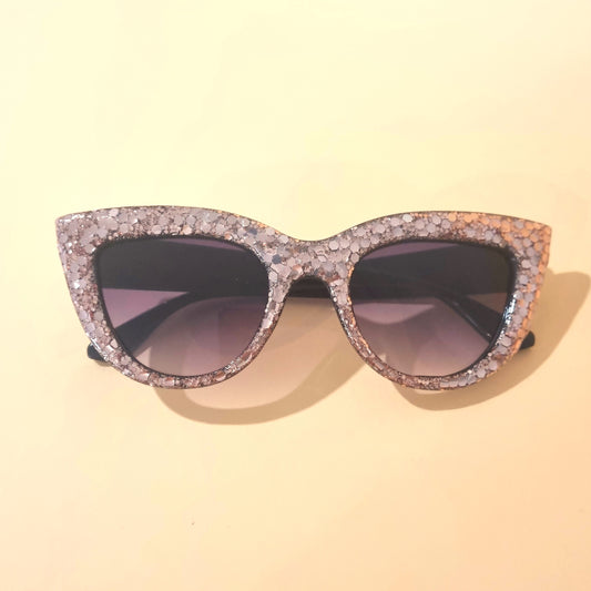 Rose Gold Cat Eye Sunglasses