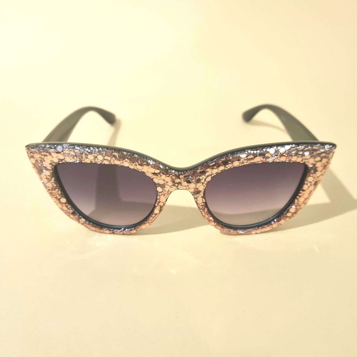 Rose Gold Cat Eye Sunglasses