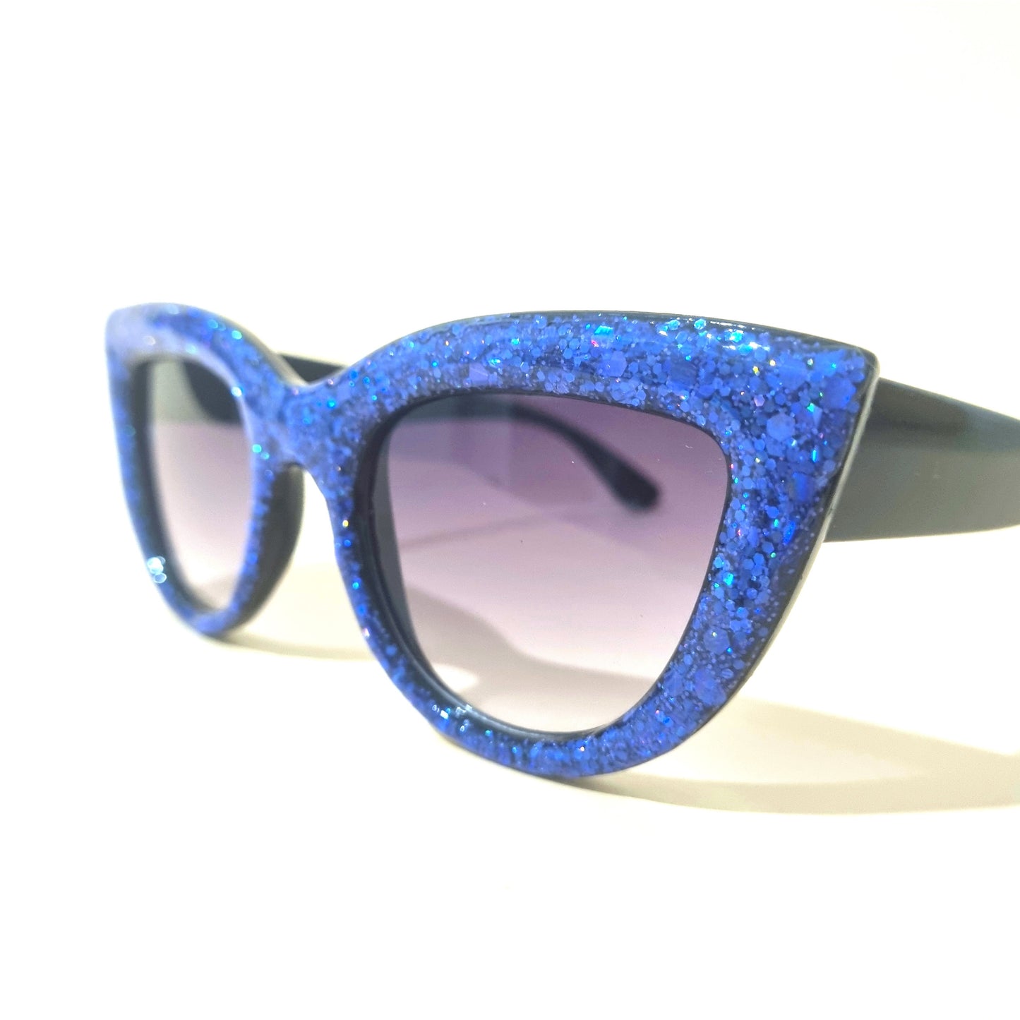 Dark Blue Cat Eye Sunglasses