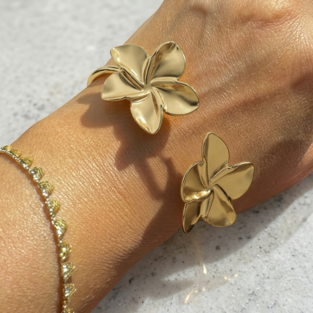 Frangipani Bangle