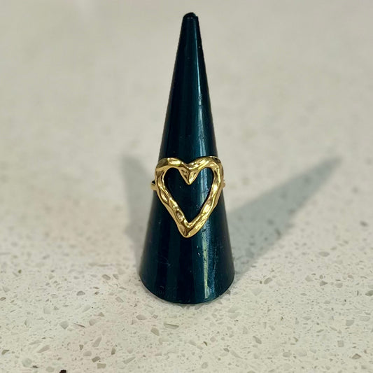Heart Outline Ring