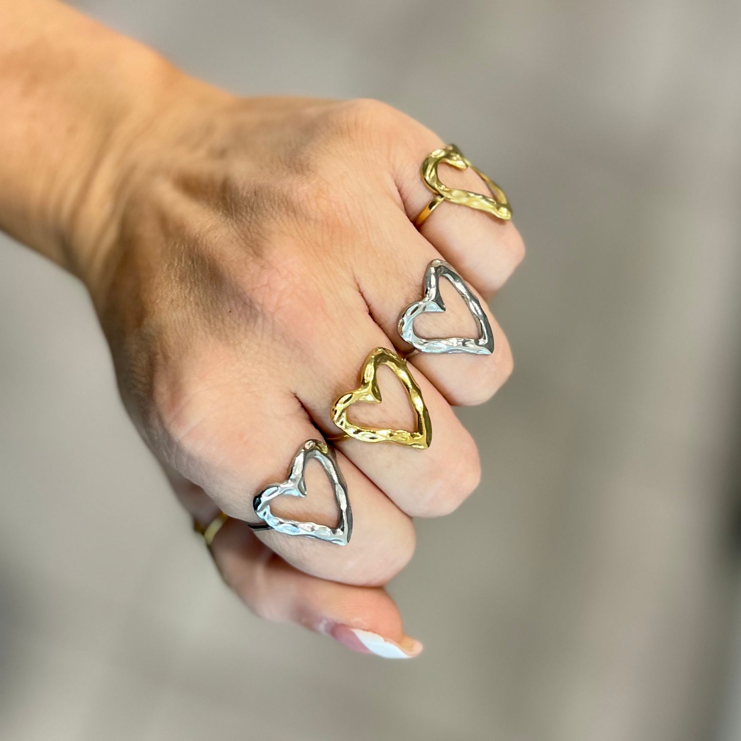 Heart Outline Ring