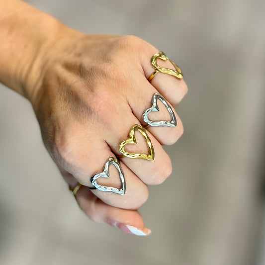 Heart Outline Ring