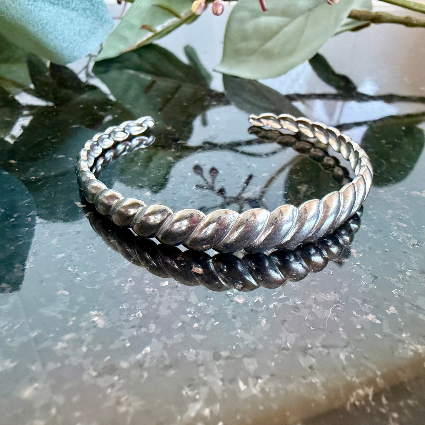 Harmony Bangle - Silver