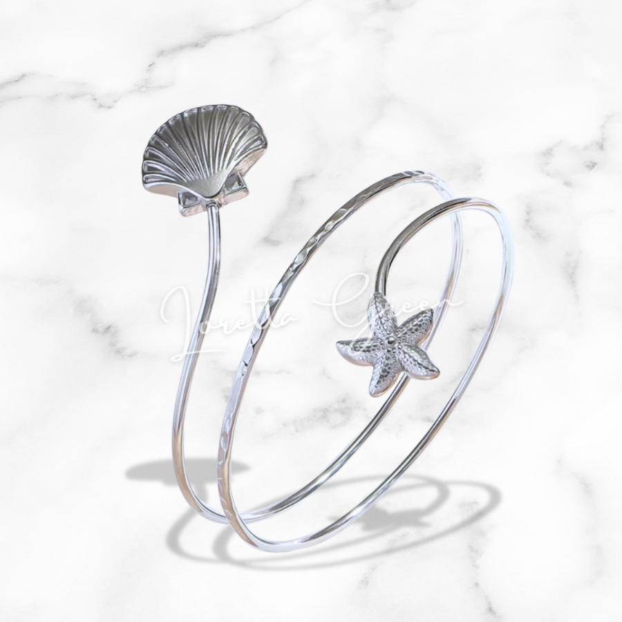 Ocean Armband - Silver