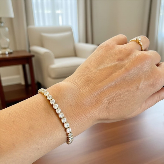 Tennis Bracelet - Gold