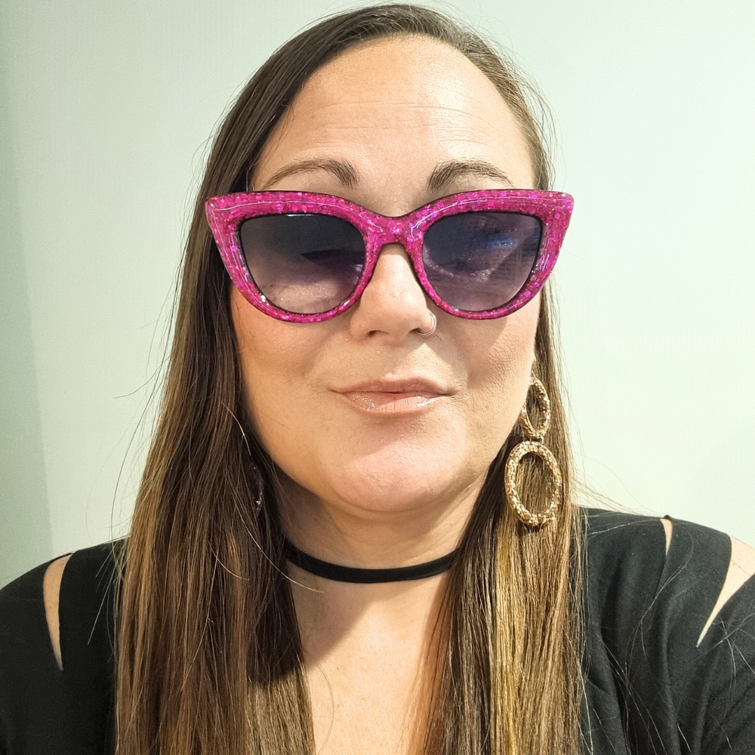 Magenta Cat Eye Sunglasses