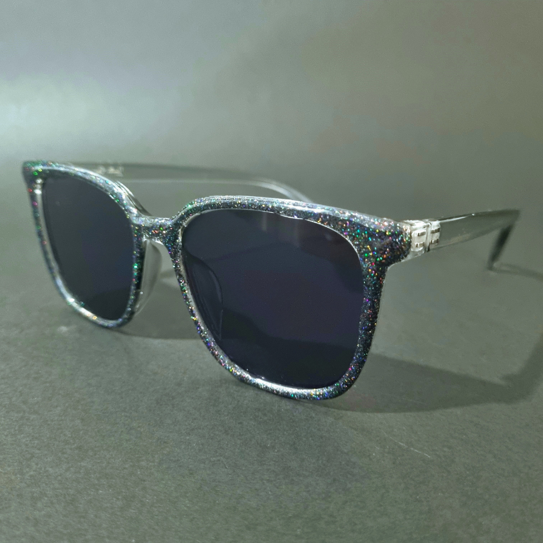 Black Slimline Sunglasses