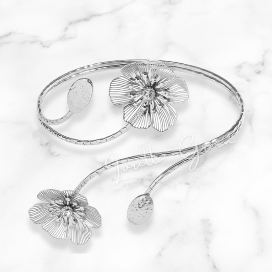Bloom Armband - Silver