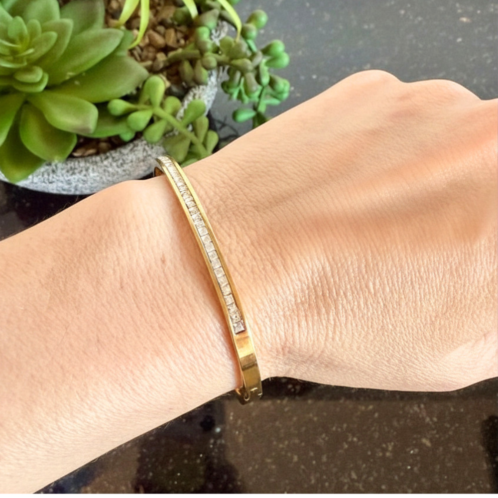 Gold Sparkle Bangle