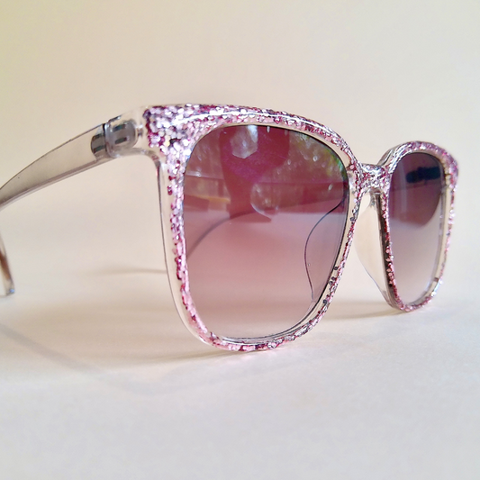 Light Pink Slimline Sunglasses