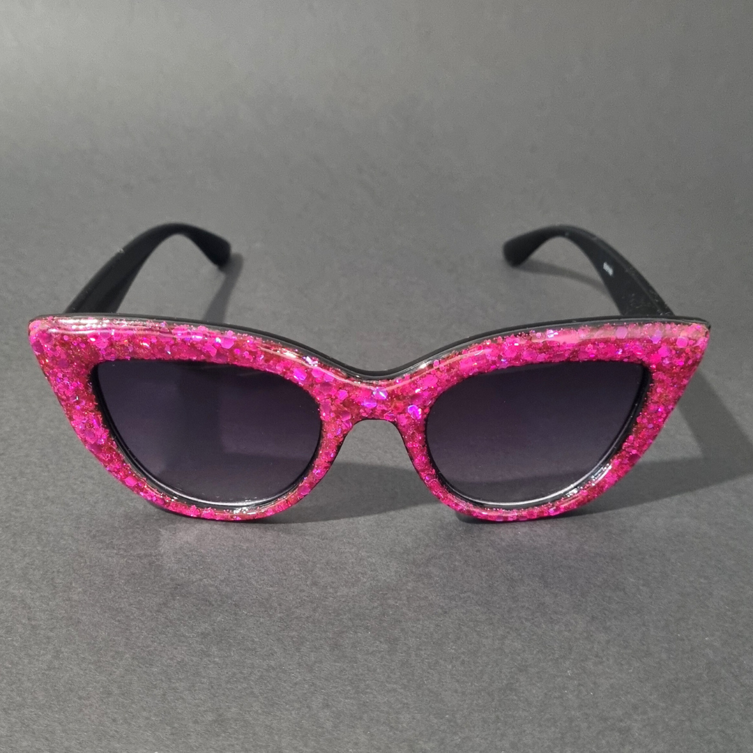 Magenta Cat Eye Sunglasses