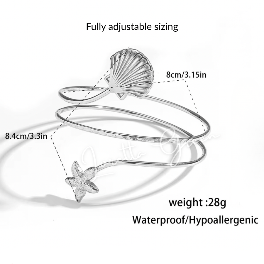 Ocean Armband - Silver